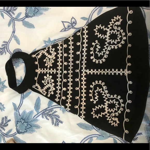 LF halter neck embroidered backless top - Picture 1 of 2